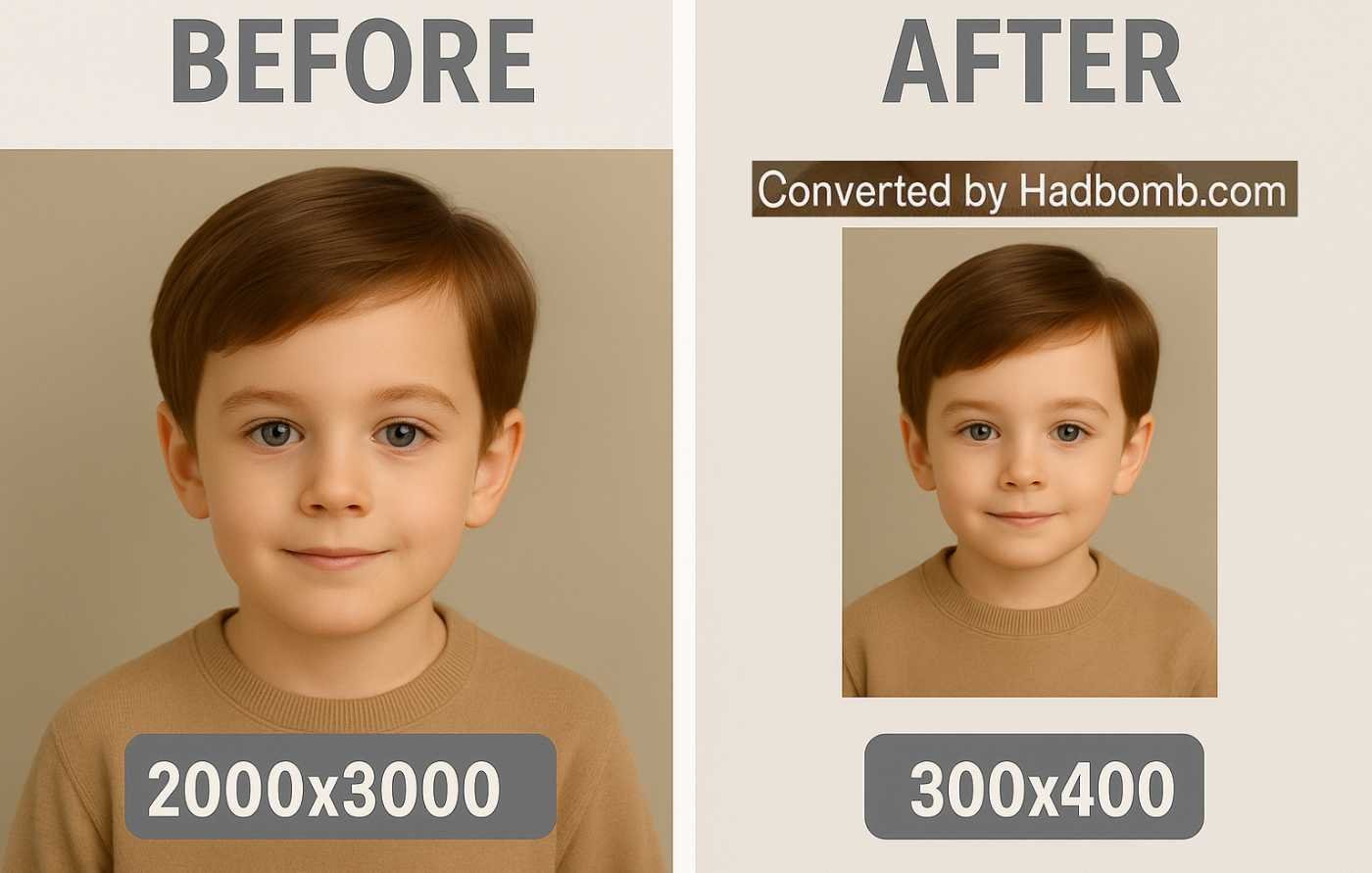 Resize Image Width and Height in Pixels